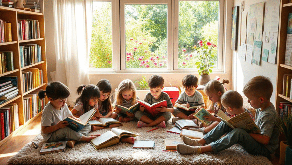 kids reading