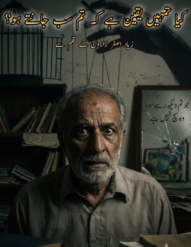 jo tum daikh rahy ho wo sach nahi-ziyad asghar zaroon-urduboon